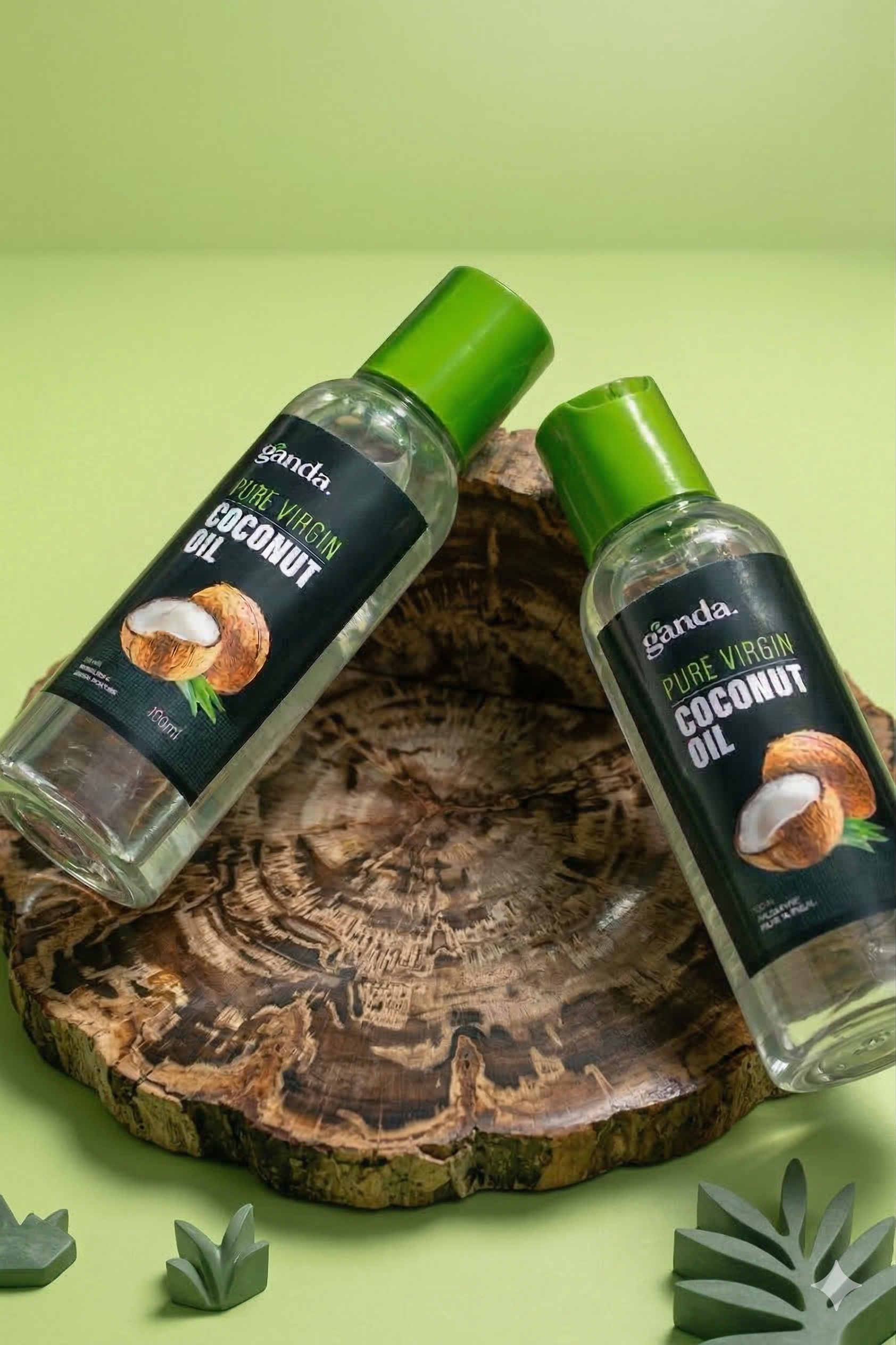 Ganda Coconut Oil - Premium coconut oil product