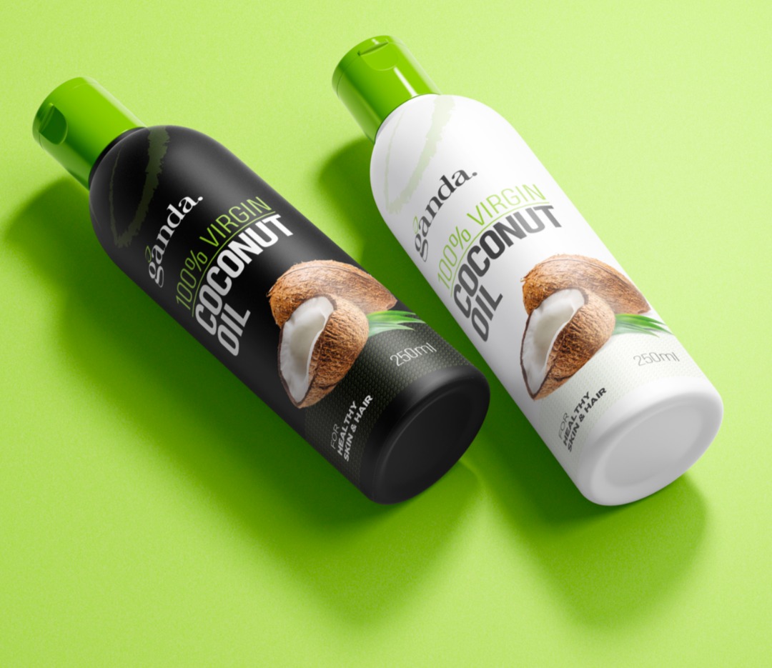 Ganda Coconut Oil - Premium coconut oil product